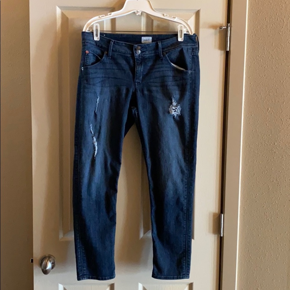 COPY - Collin Flap Skinny Ankle Hudson Jeans